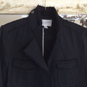 Banana Republic jacket. Black wool. Size 8.